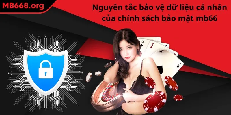 Nguyên tắc bảo vệ dữ liệu cá nhân của chính sách bảo mật MB66