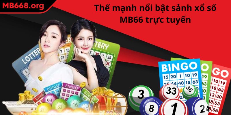 Thế mạnh nổi bật sảnh xổ số MB66 trực tuyến